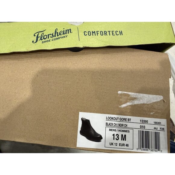 Florsheim Lookout Gore Boot Mens COLOR Black Wide Chelsea Boots Size 13 main image 10